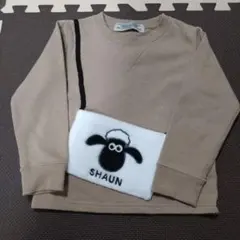 SHAUN THE SHEEP 110cm トレーナー ベージュ
