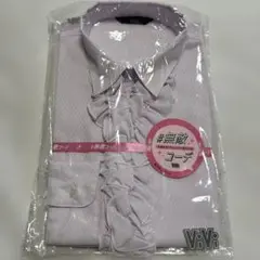 【新品タグ付き】はるやまviviコラボ 無敵コーデ 長袖シャツ ブラウス 9号