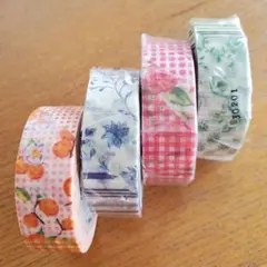 新品＋中古　廃盤 含む　レア！ mt ex フラワーシリーズ　全カラー4本セット