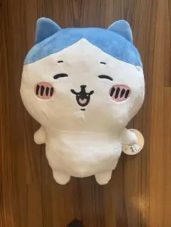 【圧縮なし】ちいかわ 超BIGぬいぐるみ ハチワレ〜（タグ付き未使用）