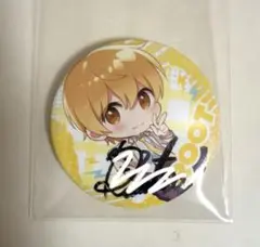 すとぷり　るぅとくん　サイン入り缶バッジ