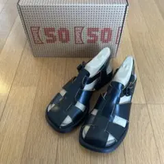 美品　CAMPER カンペール グルかサンダル　ブラック36のサムネイル