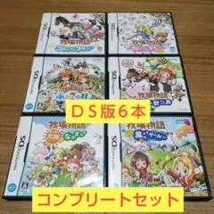 ６本コンプ 牧場物語 コロボックルステーション ふたごの村 風のバザールへ DS