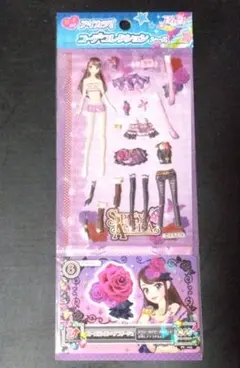 6999☆ローズボンボンヘアコサージュ アイカツ コーデコレクションシール P