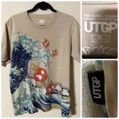 UNIQLO UT メンズXL Tシャツ　ポケットモンスター　葛飾北斎　ポケモン