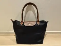 バックinバック付　LONGCHAMP ル・プリアージュ トートバッグ　ブラックのサムネイル
