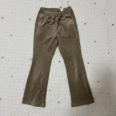 GU ヌクヌクニットコールフレアパンツ 120