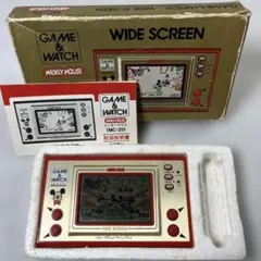 値下！ゲームウォッチ ミッキーマウス箱保証書付　Nintendo Game