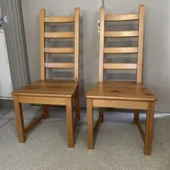 IKEA JOKKMOKKダイニングチェア 木製 2脚セット ③ - メルカリ