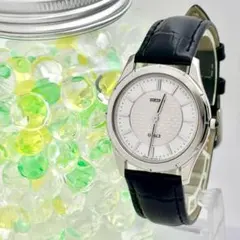 【美品/新品電池】SEIKO DOLCE メンズ 腕時計 シルバー 新品ベルト