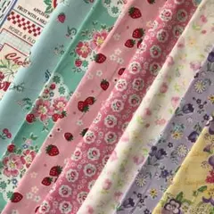 松山敦子さん　30’s Collection カットクロス　8枚セット　YUWA