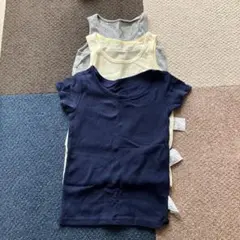 アンダーシャツセット 100cm~ ネイビー・グレー・イエロー