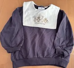 新品　110cm cottoli コトリ　お散歩　セーラー　トレーナー