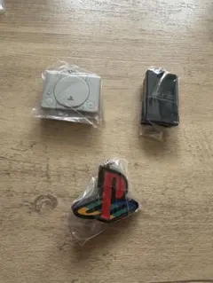 PlayStation ミニチュアチャーム プレステ1 プレステ2 ロゴ