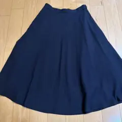 ロペピクニック紺ネイビーフレアスカートＭ38