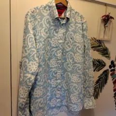 TOMMY HILFIGER総柄長袖シャツ