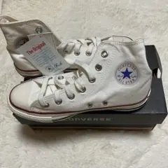 コンバーススニーカー　ハイカット　オフホワイト　23㎝