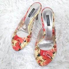 美品 DOLCE & GABBANA 花柄 ミュール 24.5のサムネイル