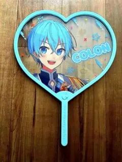 【送料無料】美品 すとぷり ころん くん クリアうちわ