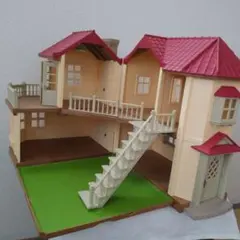 あかりの灯る大きなお家　家具付き　シルバニアファミリー　まとめ売り