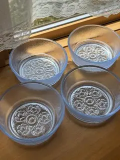 ガラス鉢 ブルー 夏食器
