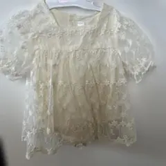 SHEIN 刺繍　ワンピース　ドレス　ベビー　3-6M