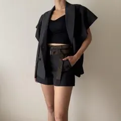 24ss sacai ダブルジャケット、シャツ、 ショーツセット 24ss sacai ダブルジャケット、シャツ、 ショーツセット - メルカリ