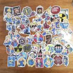 ✅【フォールアウト Fallout】ダイカットステッカー 大容量62枚セット