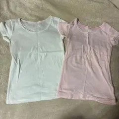 ユニクロ　コットンフライスインナー　90