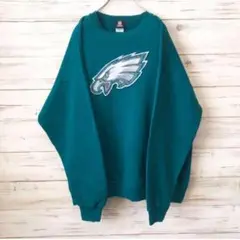 NFL スウェット デカロゴ グリーン F（L相当）0320のサムネイル