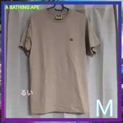 A BATHING APE　エイプ ベイプ　ベージュ　サイズMのサムネイル