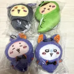ちいかわぬいぐるみ✖️ピクミンなりきり帽子セット ハチワレ うさぎ