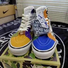 アベイシングエイプ✕Vans Sk8-Hi (Bape) Multi 10.0