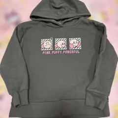 星のカービィ　トレーナー　裏起毛　フード付き　パーカー　120cm