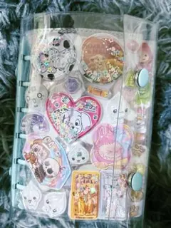 シール帳　完成品　お裾分け　人気キャラ