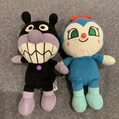 アンパンマンシリーズ　バイキンマン　こきんちゃん　ぬいぐるみ