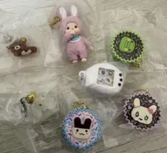 たまごっちおやつチャーム 平成女児チョコ モンチッチ マスコットキーチェーン