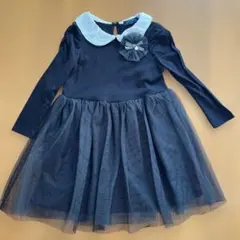 CHOPIN de deux ブラック ワンピース 120