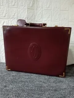 Cartier カルティエ マストライン アタッシュケース トランク ボルドーのサムネイル