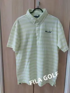 FILA GOLF　ポロシャツ　ボーダー　LL