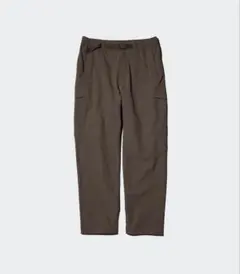 UNIQLO ギアパンツM ダークブラウン 股下補正有り