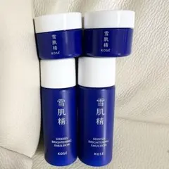 KOSÉ 薬用 雪肌精 エマルジョン ＆ クリーム 4点セット