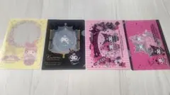 マイメロディ　クロミ　ミニクリアファイル