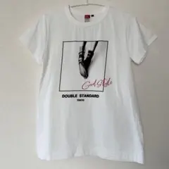 DOUBLE STANDARD ロゴプリント 半袖Tシャツ ホワイトのサムネイル