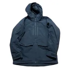 UNIQLO（ユニクロ）ハイブリッドダウンパーカ/L/カーキ