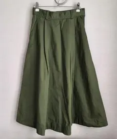 Ray BEAMS 　スカート　カーキ