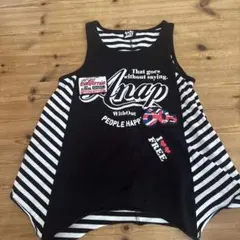 ANAP GIRL ノースリーブ トップス Sサイズのサムネイル