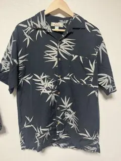 Tommy Bahama シルク100% アロハシャツ 竹柄のサムネイル