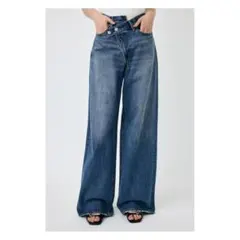 MOUSSY CROSS WAIST WIDE STRAIGHTのサムネイル