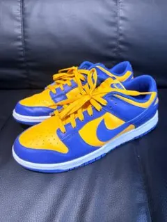 NIKE DUNK LOW ブルー イエロー スニーカー 28.5cm